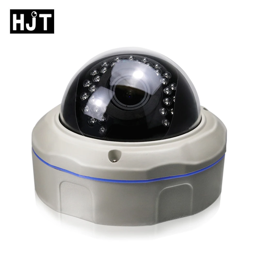 HJT POE HD 720P купольная Крытая ip-камера сеть Антивандальная безопасность 30IR ночного