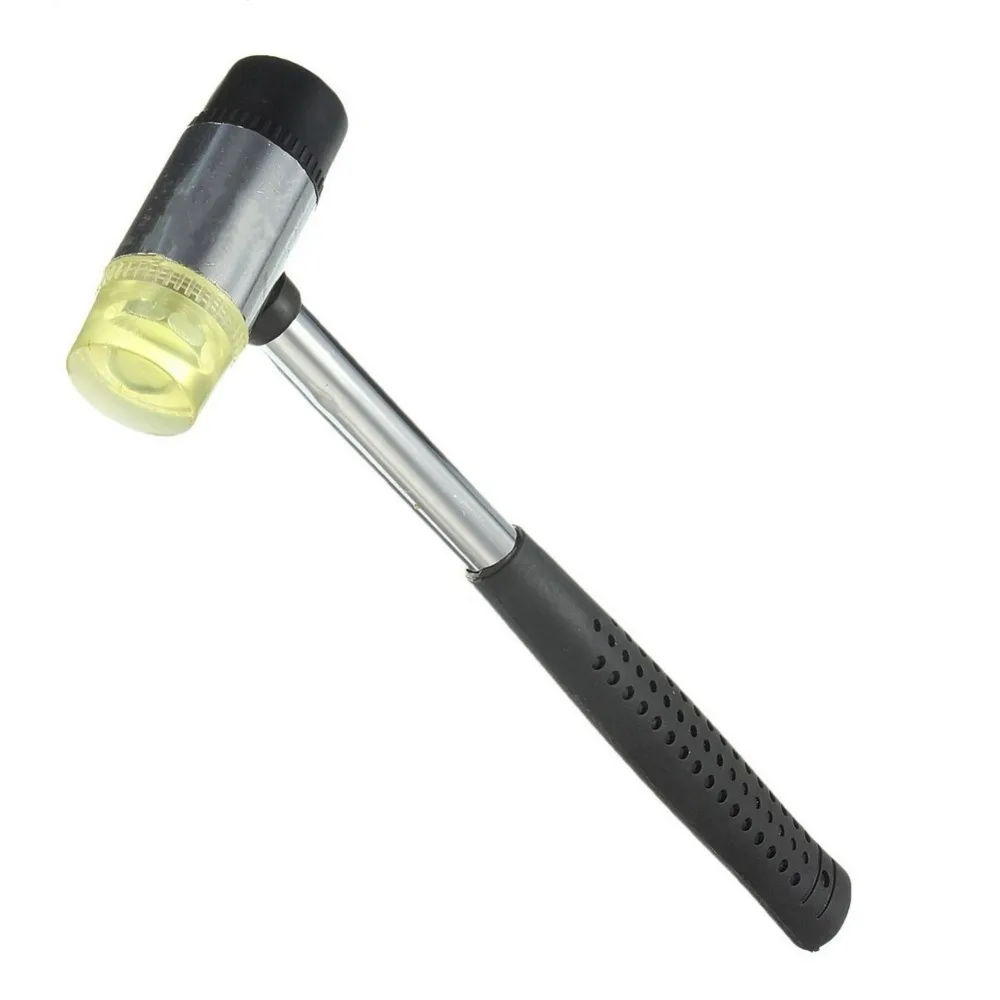 Mini 25mm Double Faced Household Rubber Hammer Domestic Nylon Head