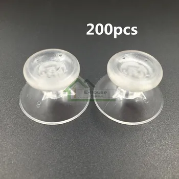 

200pcs Clear Controller Analog Thumbstick Cap Joystick Cap Replacement For Xbox 360 Controller Solid Button