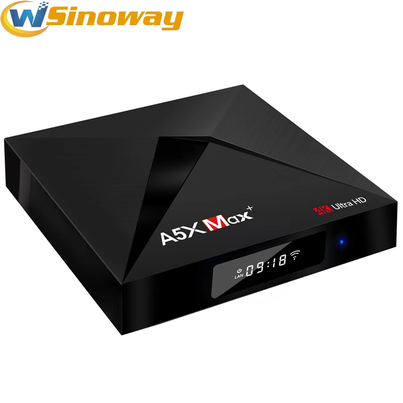 10pcs A5X MAX Mini PC 4GB 32GB Rockchip RK3328 Blutooth V4.1 Smart tv