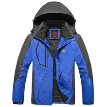 Spring autumn men Women Outdoor jacket Windproof Camping Hiking sports coat men fishing tourism jackets waterproof men blue