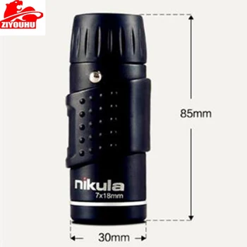 

ZIYOUHU 7X18 Monocular Telescope Fully Coated Optics HD high quality mini night vision Sports Hunting Concert Spotting Scope
