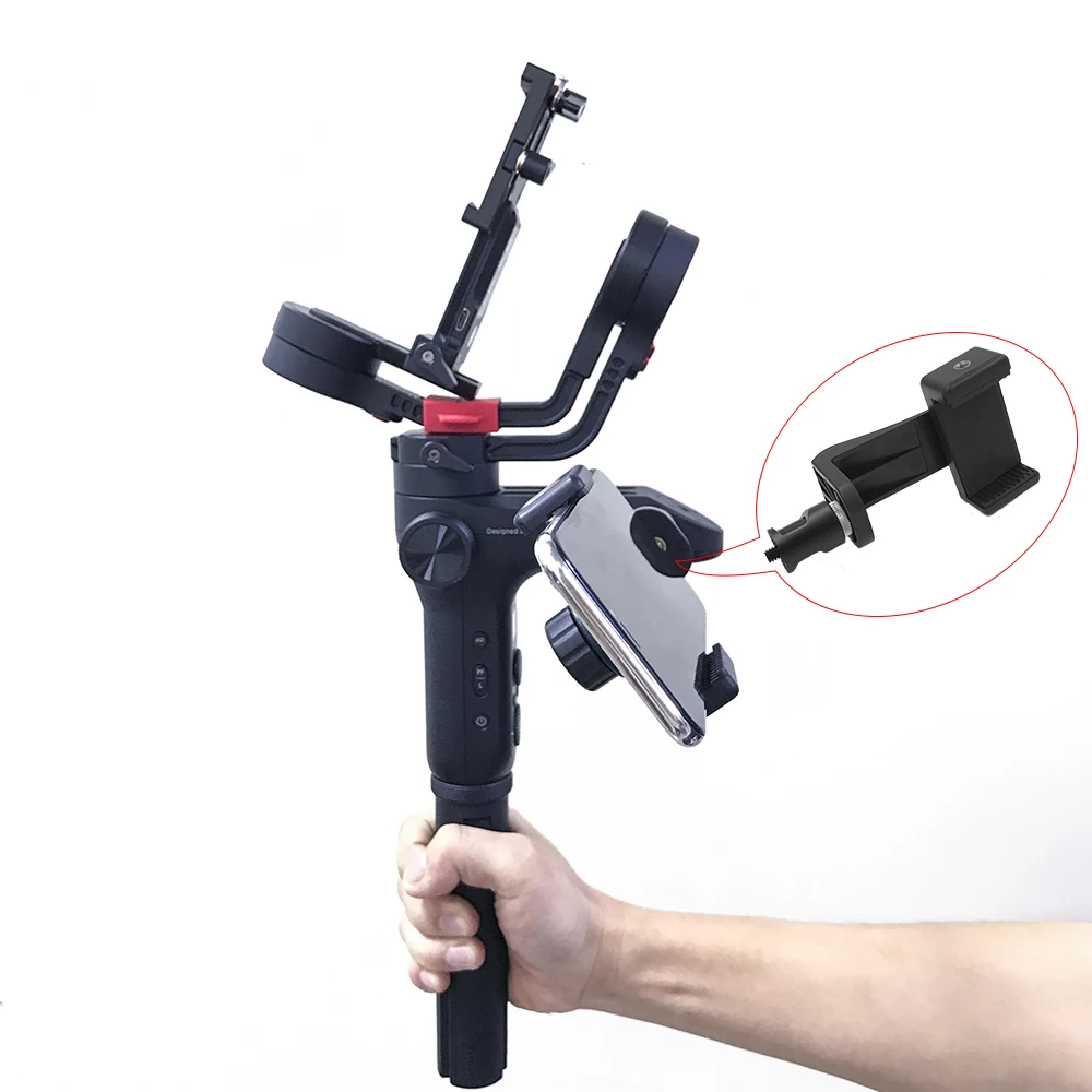 font b Phone b font Holder for Zhiyun Weebill Lab Hohem ISteady Pro Feiyu G6