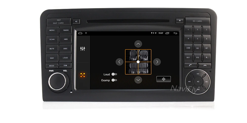 Cheap NaviFly ANDROID9.1 4core CAR DVD player For Mercedes Benz GL ML CLASS W164 ML350 ML500 X164 GL320 GPS stereo radio 15