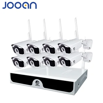 

JOOAN 8 ChanneL P2P Cloud HD 1080P NVR With 4PCS Array LED Infrared Outdoor IP66 Waterproof CCTV Surveillance Camera kit