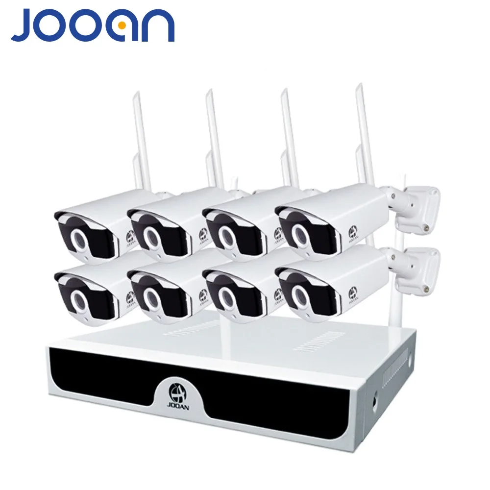 JOOAN 8-канальный P2P Cloud HD 1080P NVR с 4 светодиодными инфракрасными светодиодами IP66