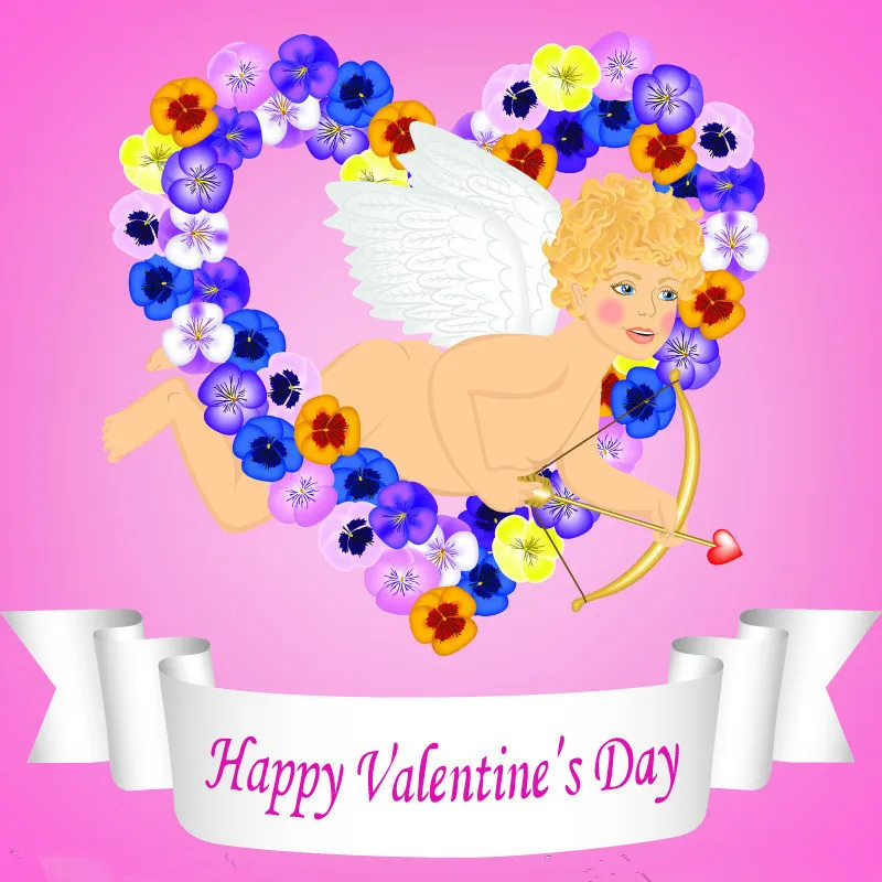 

Vinyl Custom  Photography Backdrops Studio Props  Valentine day Theme Backgrounds EPV-61