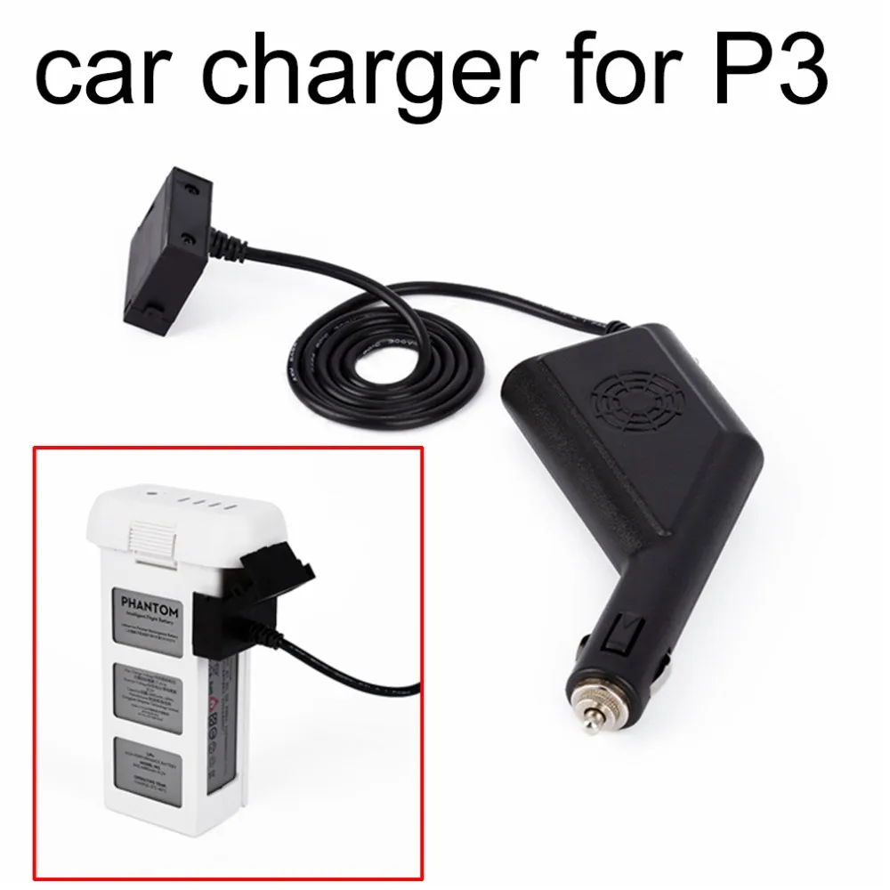 

Portable Car Charger for DJI Phantom 3 Standard Professional Advanced SE Drone Battery Travel Transport Outdoor Charging Kits