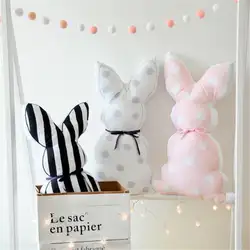 Новинка 2017 ins Annic кролик подушка именная Подушка Nordic Спящая кукла Комфорт Подушка Детские плюшевые игрушки