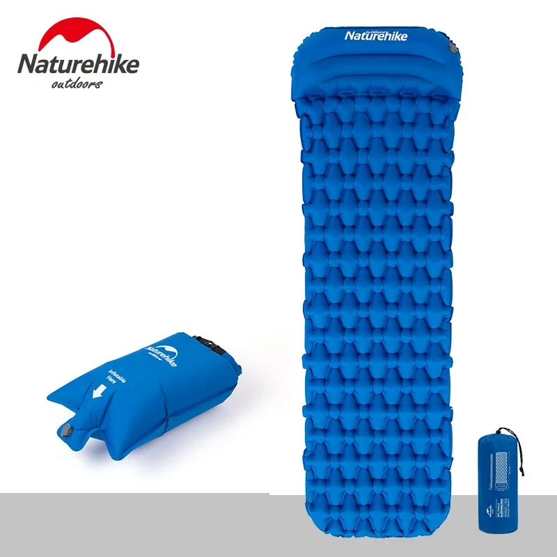 

Naturehike Ultralight Outdoor Inflatable Cushion Sleeping Camping Mat Sleeping Pad Mattress for Camping Hiking Backpacking