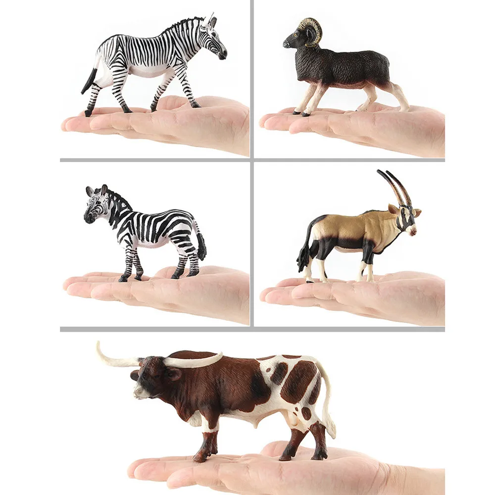 Игрушки животных для детей обучающая научная Игрушка имитация животных модель игрушка; развивающая игрушка подарок биологический для детей
