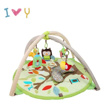 

Cute Baby Round Forest Crawling Pad Thickened 2cm Baby Game Blanket Climbing Pad Baby Playmat