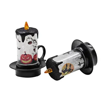 

Kaigelin LED Night Light Colorful Candle Nigh Lamp LED Lamp Battery Light Night Decoracion Halloween Lights