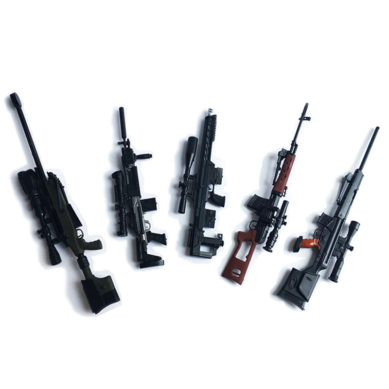 5шт./компл. масштаб 1:6 пистолет для сборки картины MK14 штурм/SVD снайперская винтовка