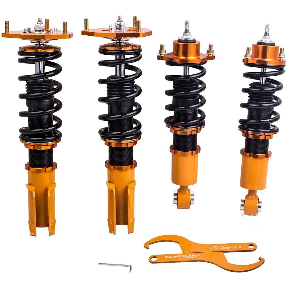 

Complete Coilover Suspension Shock Absorber Struts for Mitsubishi Lancer/Mirage (CS6A /CS7A) FWD 2002-2006 Coilovers