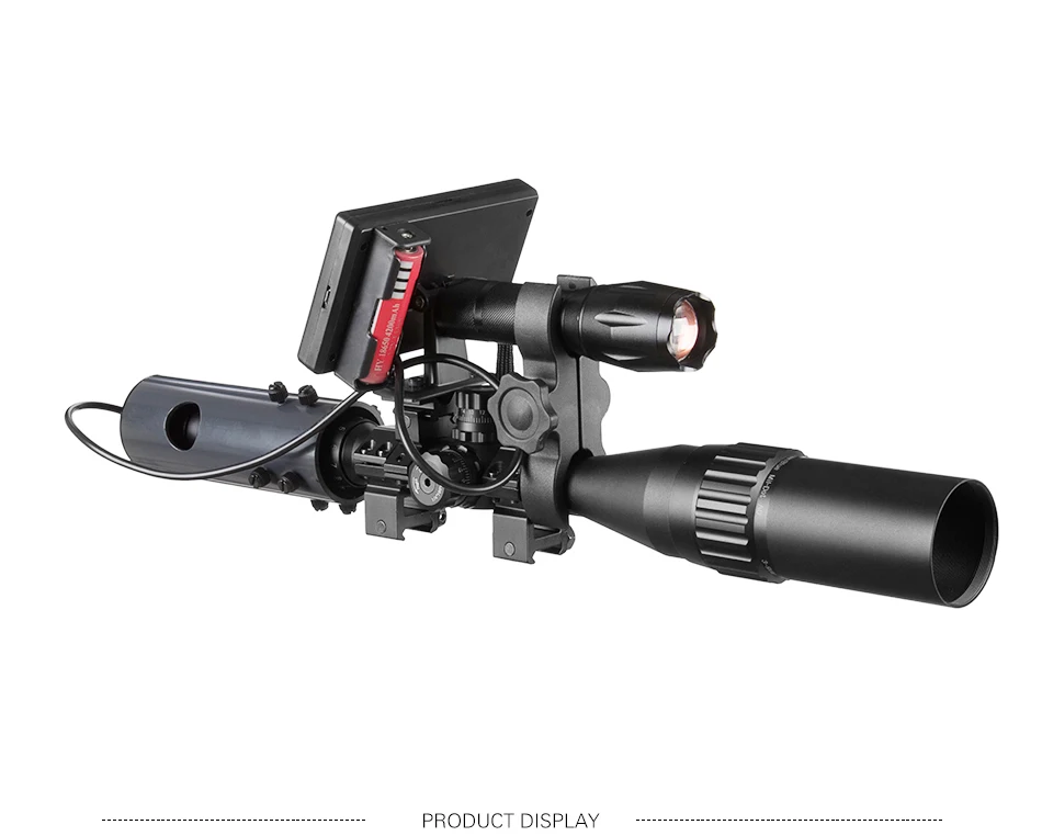 Dispositivo de Visão Câmeras ao ar Livre à Prova Infravermelho Digital Noturna Visão Escopo Dwildlife Água Wildlife Armadilha 850nm Led ir 20 Lunetas Riflescopes