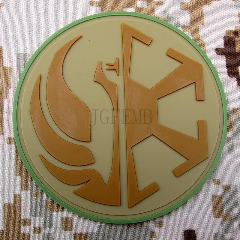 Мультикам Джедаев Заказ Insignia Старая Республика Логотип 3D ПВХ патч PB1461 | Дом и сад
