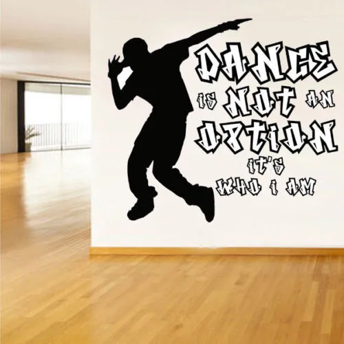 Уличный танец/Breakdance DIY стикер для настенного искусства/наклейка Модные крутые