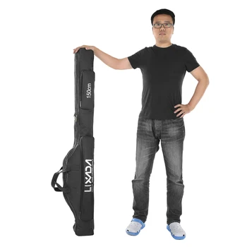 

Lixada Fishing Rod Reel Bag 100cm/130cm/150cm Fishing Bag Portable Folding Fishing Pole Gear Tackle Tool Carry Case