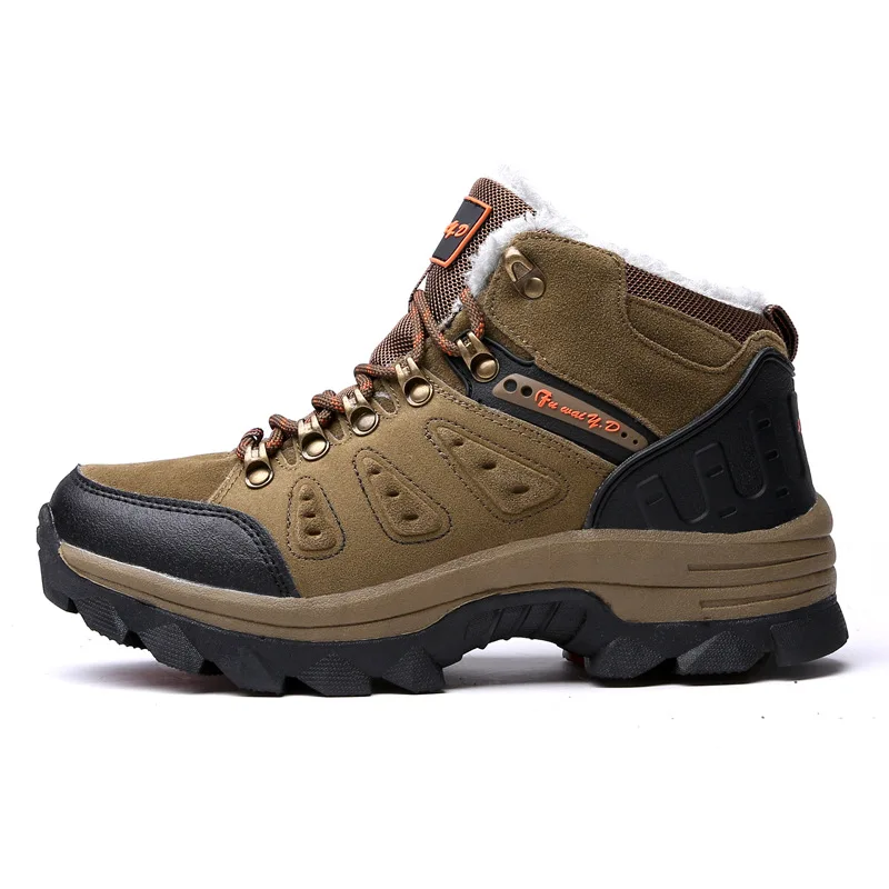 font b Men b font women HIking font b Shoes b font Plus Velvet Warm