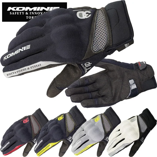 

Komine GK-163 3D Breathable Summer Gloves Motocross Street Motorcycle Downhill Bicycle MX DH MTB outdoor Luvas ATV Gp Gloves