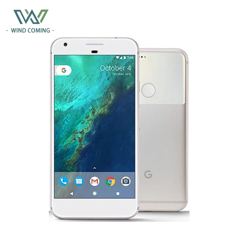 Google Pixel XL смартфон с 5 дюймовым дисплеем процессором Snapdragon ОЗУ 4 Гб ПЗУ 32/128