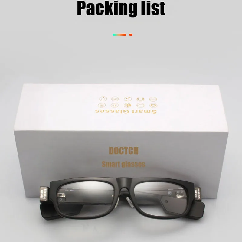 DOCTCH original 1080P HD Smart video glasses Built