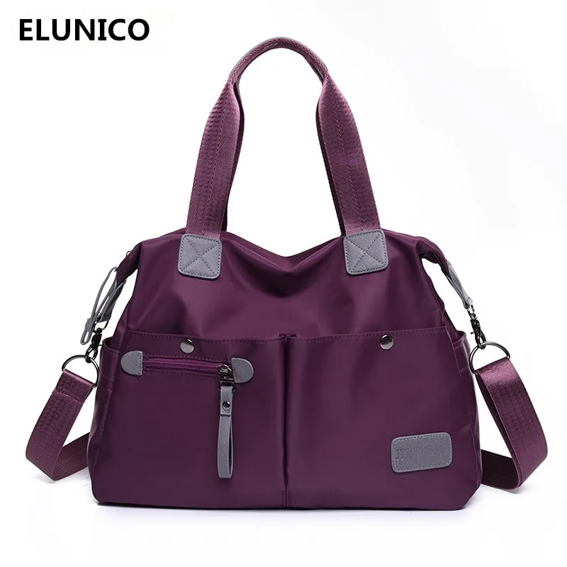 ELUNICO Brand Fashion Nylon Bags for Women 2018 High Quality Luxury