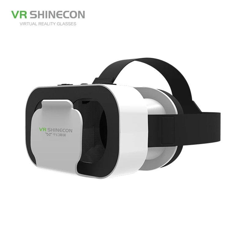 

VR Shinecon Mini Portable Virtual Reality VR Glasses Online 3D Moives Games VR Helmet for iPhone Android 4.7-6" Smart Phone Gift