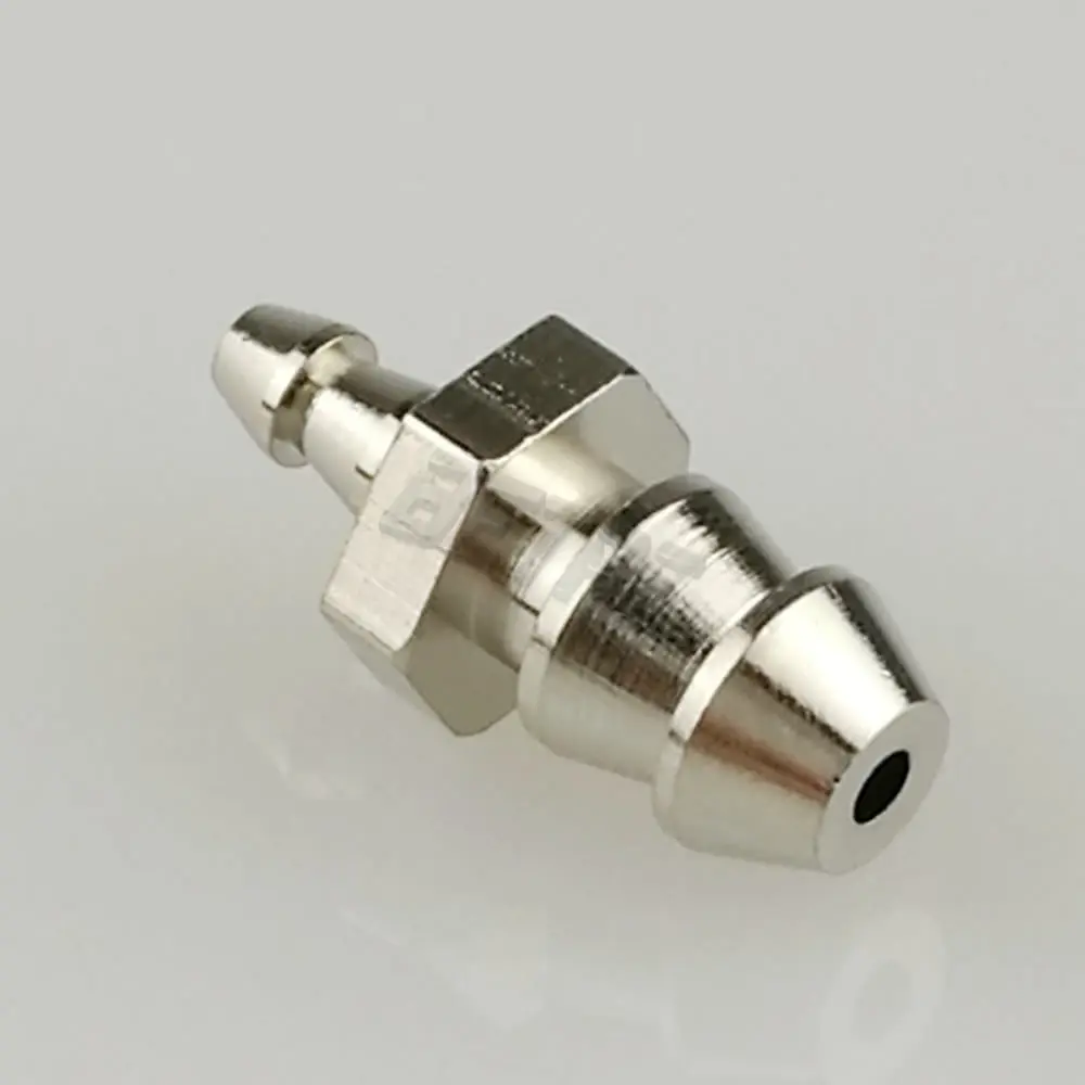 20Pcs 6mm Brass Pneumatic Tube to 3mm Male Hose Mini Barb Fittings M 6