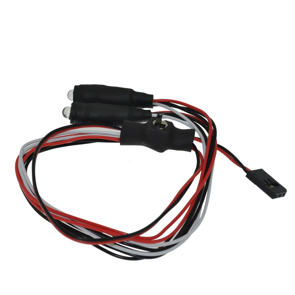 

High Quality 5 Angel & Demon Eyes LED Headlight Back Light For 1/10 RC Car