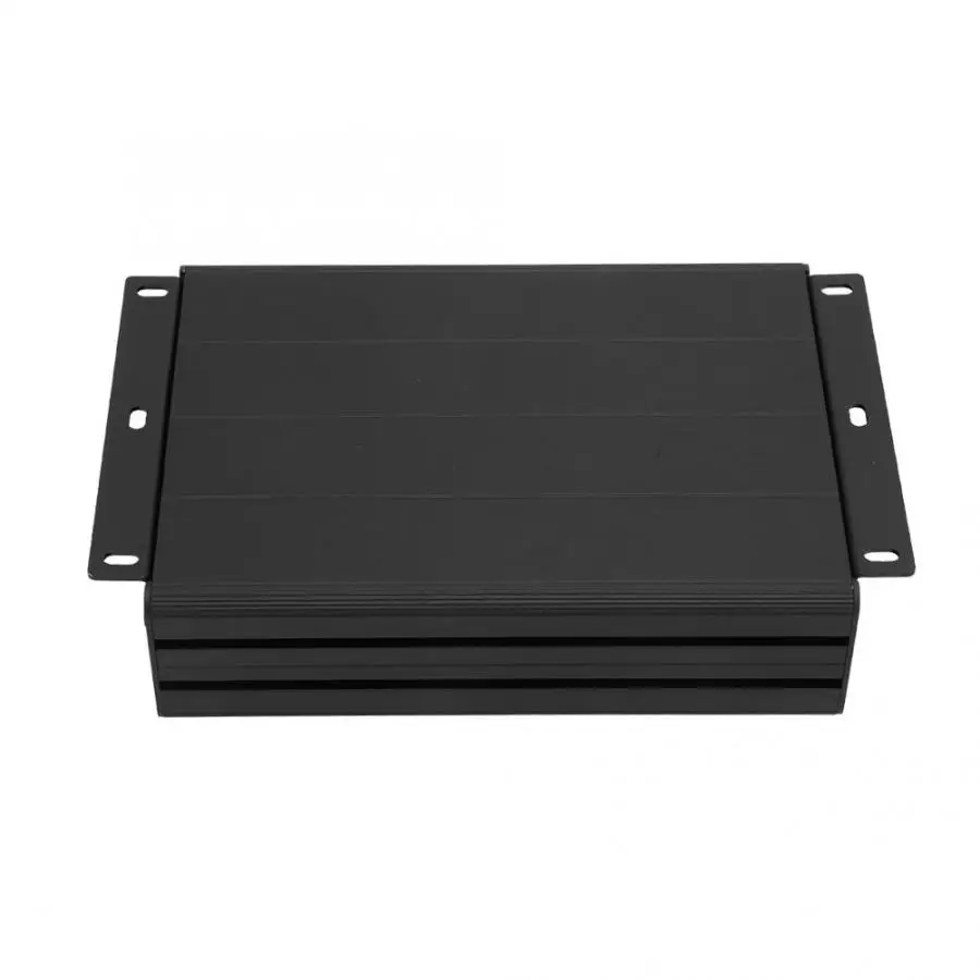 Черный прессованный алюминиевый корпус gps инструмент Электронный проект коробка чехол для электроники, алюминиевый корпус 45x122x160 мм