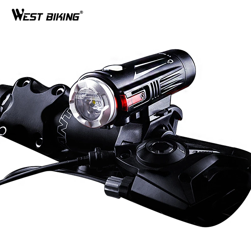 Sale WEST BIKING Full-waterproof Bicycle Light USB Recharging Double Spot MTB Road Bike Frame Lamp Aluminum Alloy Cycling Front Light 0 Sale WEST BIKING Full-waterproof Bicycle Light USB Recharging Double Spot MTB Road Bike Frame Lamp Aluminum Alloy Cycling Front Light 0