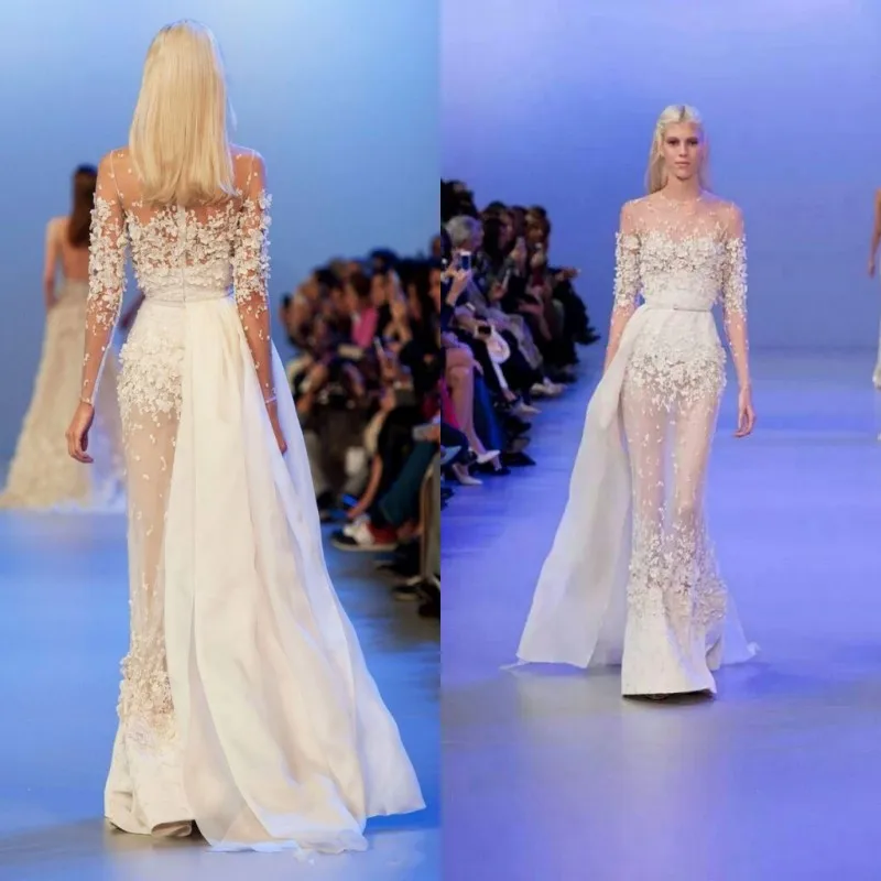 elie saab white dress