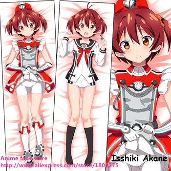 

Hentai Cute Japanese AnimeVividred Operation Isshiki Akane Loli Pillowcase Pillow Case decorative Hugging Body