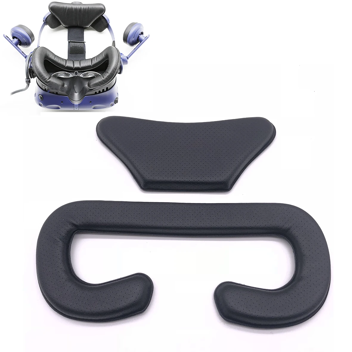 

Leather Sponge Cushion protective Replacement Foam Masks Head pad Eye Pad For VR HTC VIVE PRO Headset Cover