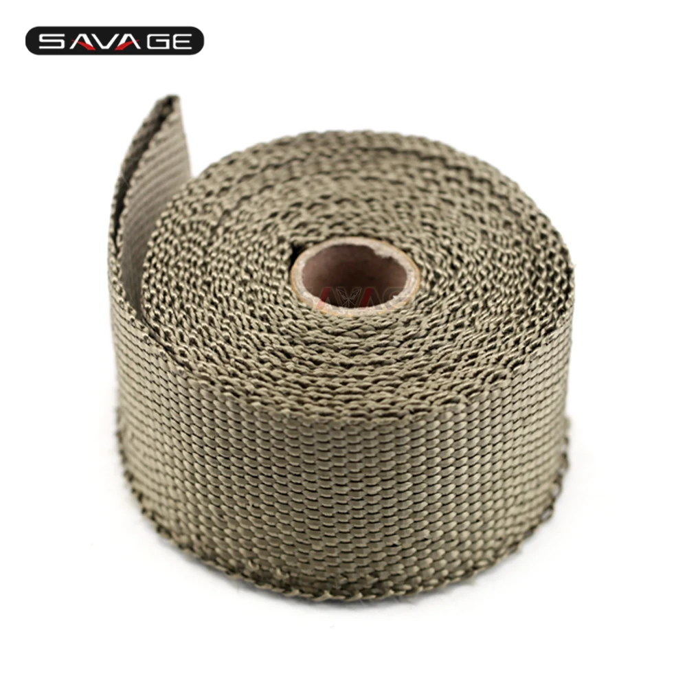 

Exhaust Head Pipe Tape Wrap Cover Heat Protective Fireproof Insulation Cloth For KTM DUKE 790 690 ENDURO SMC R Moto Accessorires