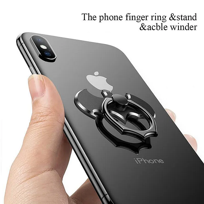 Luxury Batman 360 Degree Rotate Holder Hot Finger Ring Mobile Phone Stand Holder For iPhone/Samsung All Smart Phone Holder Luxury Batman 360 Degree Rotate Holder Hot Finger Ring Mobile Phone Stand Holder For iPhone/Samsung All Smart Phone Holder