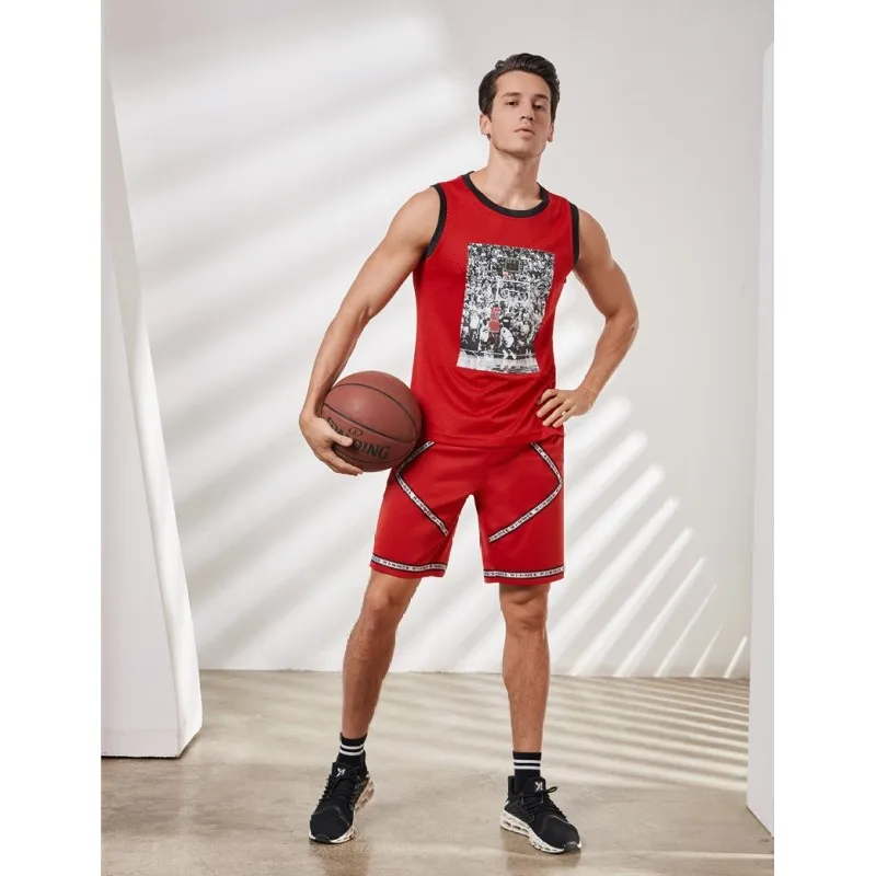 Хоу AO спортивные мужские шорты для занятия баскетболом для фитнеса для бега для тренировок дышащие тренировочные брюки для мужчин больших Размеры