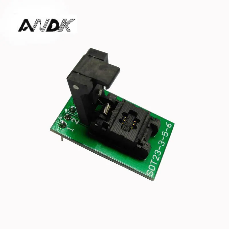SOT23-6-0.95-CP01PNL Test Socket SOT23-6-0.95 Clamshell Pogo Pin Probe Programming Socket Pitch 0.95 Chip Size 1.6*3 with board SOT23-6-0.95-CP01PNL Test Socket SOT23-6-0.95 Clamshell Pogo Pin Probe Programming Socket Pitch 0.95 Chip Size 1.6*3 with board