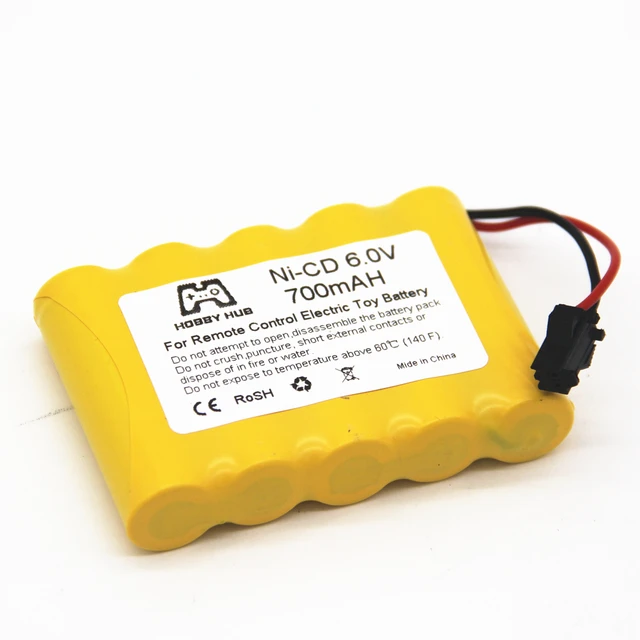 Bateria 6v 700mah Para Carrinho Controle Remoto - TAM - Carana Shop