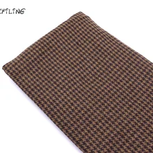 CMCYILING гусиная лапка твид кашемир шерсть ткань для весна осень плащ пальто фетровая ткань Tissu Stoffa метр