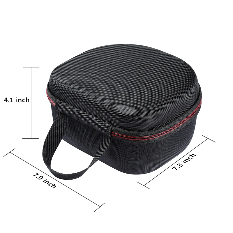 Hard EVA Case for Both Howard Leight By Honeywell Impact Earmuff and Genes accommodating headphones and glasses