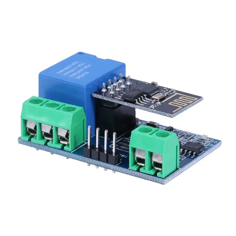 

ESP8266 5V Wifi Relay Module Remote Control Switch Electric Relay Module Parts Controlled by Phone APP for Smart Home Use