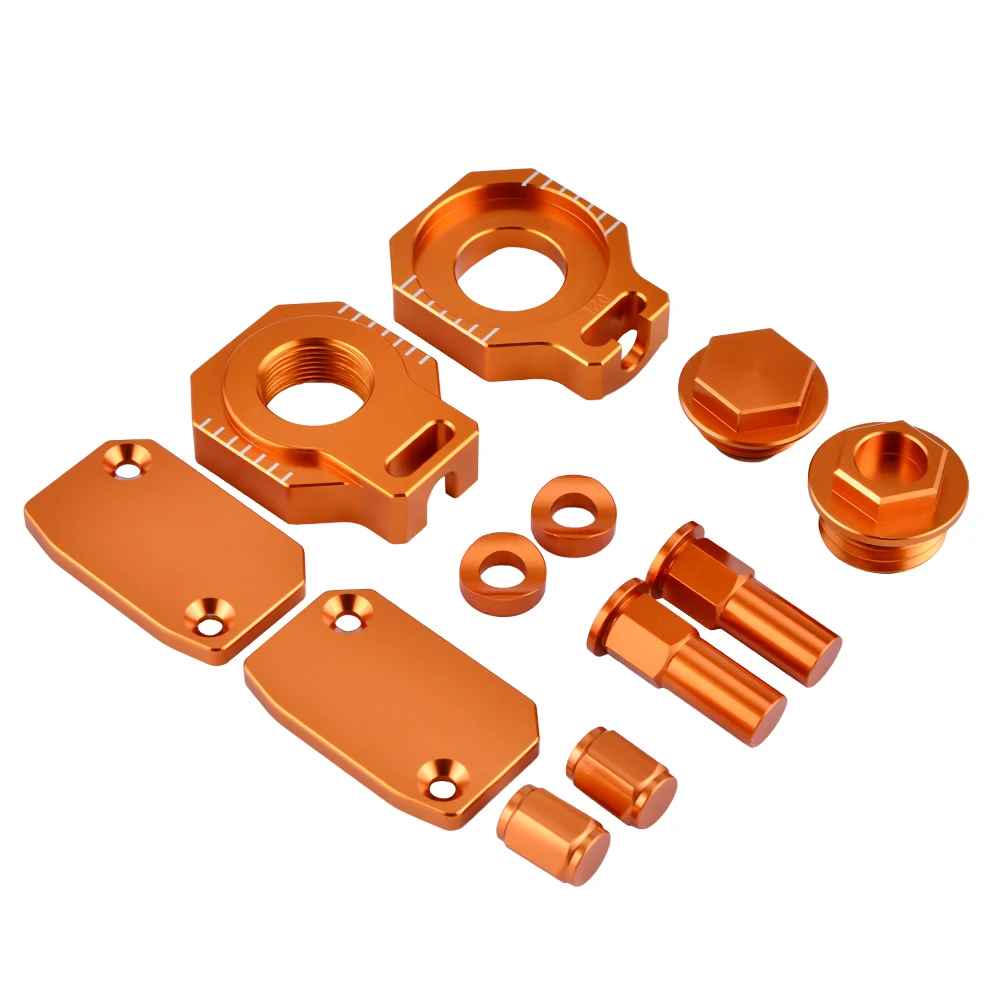 Motorcycle Dirt Bike Accessories Brake Clutch Reservoir Cover Axle Block For KTM SX SXF EXC EXCF XC XCW XCFW 125 250 350 450 530