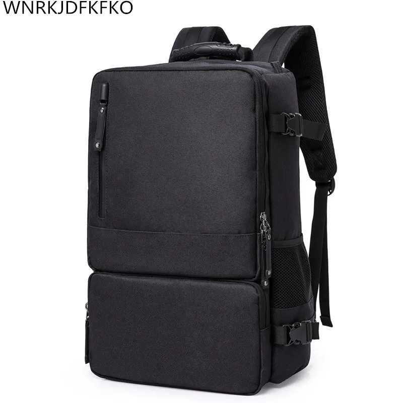 

High-Capacity 17-inch Laptop Backpack Men's Business Bags Multi-Function Computer Bag College Bags Oxford Backpack