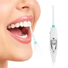 Монтаж крана ирригатор полости рта бытовой воды Flosser Профессиональные зубы для чискти, зубная Флоссер удаление 6 Сопла уход за полостью рта