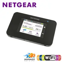 Разблокирована NETGEAR AC790S Cat6 2CA 300 Мбит/с 4 г Wi Fi маршрутизатор Dongle Беспроводной Aircard 790 S Мобильная точка доступа + 2 шт. телевизионные антенны