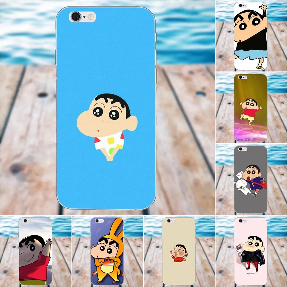 MicroData Shin Chan 16 TPU Art Cover Case For Apple iPhone X 4 4S 5 5C