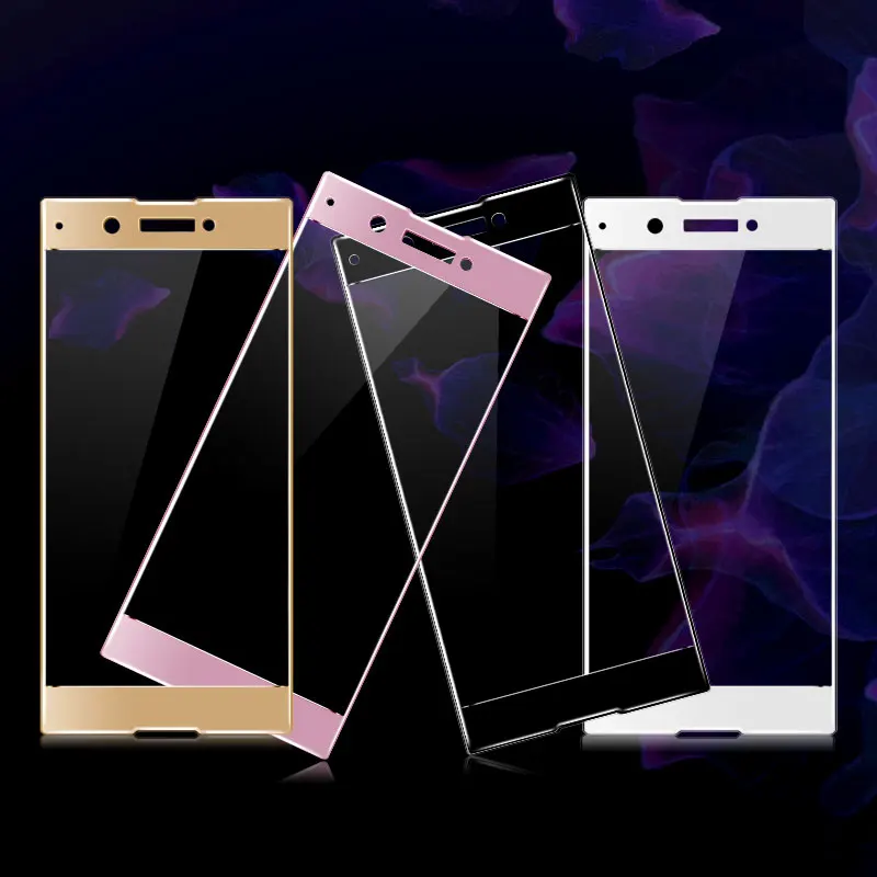 10 шт./лот 3D закаленное стекло для Sony Xperia XA1 ультра полное покрытие 9H Защитная